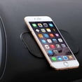 thumbnail image 5 of New Powerful Car Silica Gel Magic Sticky Pad Anti-Slip Non Slip Mat for Phone No windshield mount (Black), 5 of 5