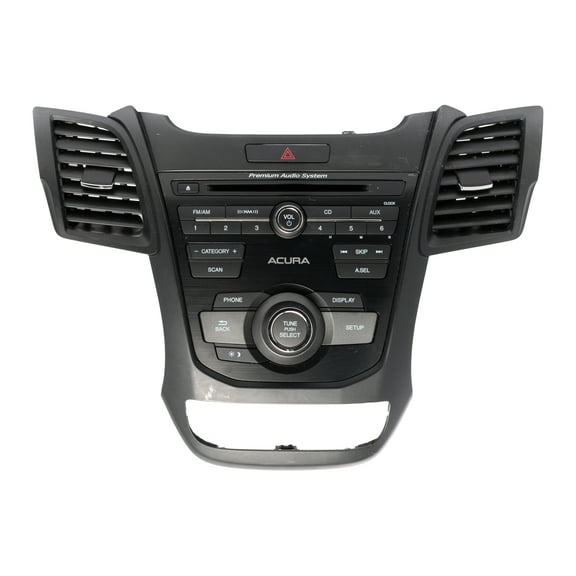 Restored 2013-2018 Acura RDX AM FM Radio Single Disc CD MP3 Player 39100-TX4-A01 OPT 4PR0 (Refurbished)