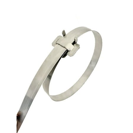 

STAINLESS STEEL 304 FAST BAND WITH EAR-LOKT BUCKLE 1/2 X .030 X 25 (25/box)