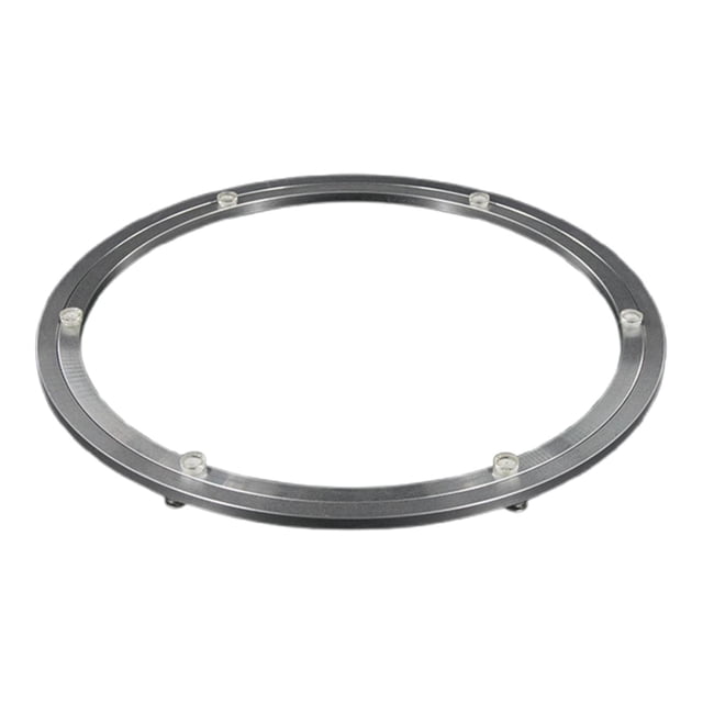 Tnarru Rotating Turntable Bearing Smooth Swivel Plate Hardware Crafting Round Swivel Turntable Rotating Bearing for TV Stand 20inch