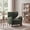 Olive Green, variant on Christopher Knight Home Velvet Upholstered Mid Century Modern Accent Arm Chair with Wingback, Dark Brown