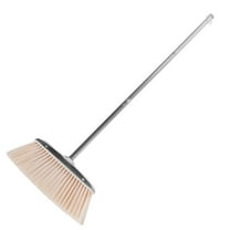 ifundom Heavy Duty Stainless Steel Broom with Handle for Indoor and Outdoor Cleaning, Floor Sweeper