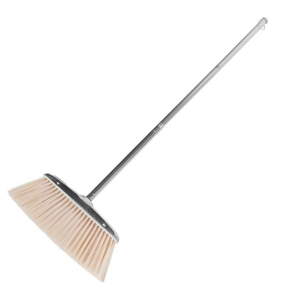 ifundom Heavy Duty Stainless Steel Broom with Handle for Indoor and Outdoor Cleaning, Floor Sweeper