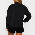 thumbnail image 6 of Mock Neck Sweatshirt For Women Oversized Turtleneck Sweater Casual Long Sleeve Pullover Tops Fall Fashion Clothes, 6 of 6