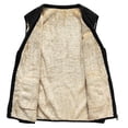 thumbnail image 2 of Men's Lamb Wool Solid Color Waistcoat Vest, 2 of 3