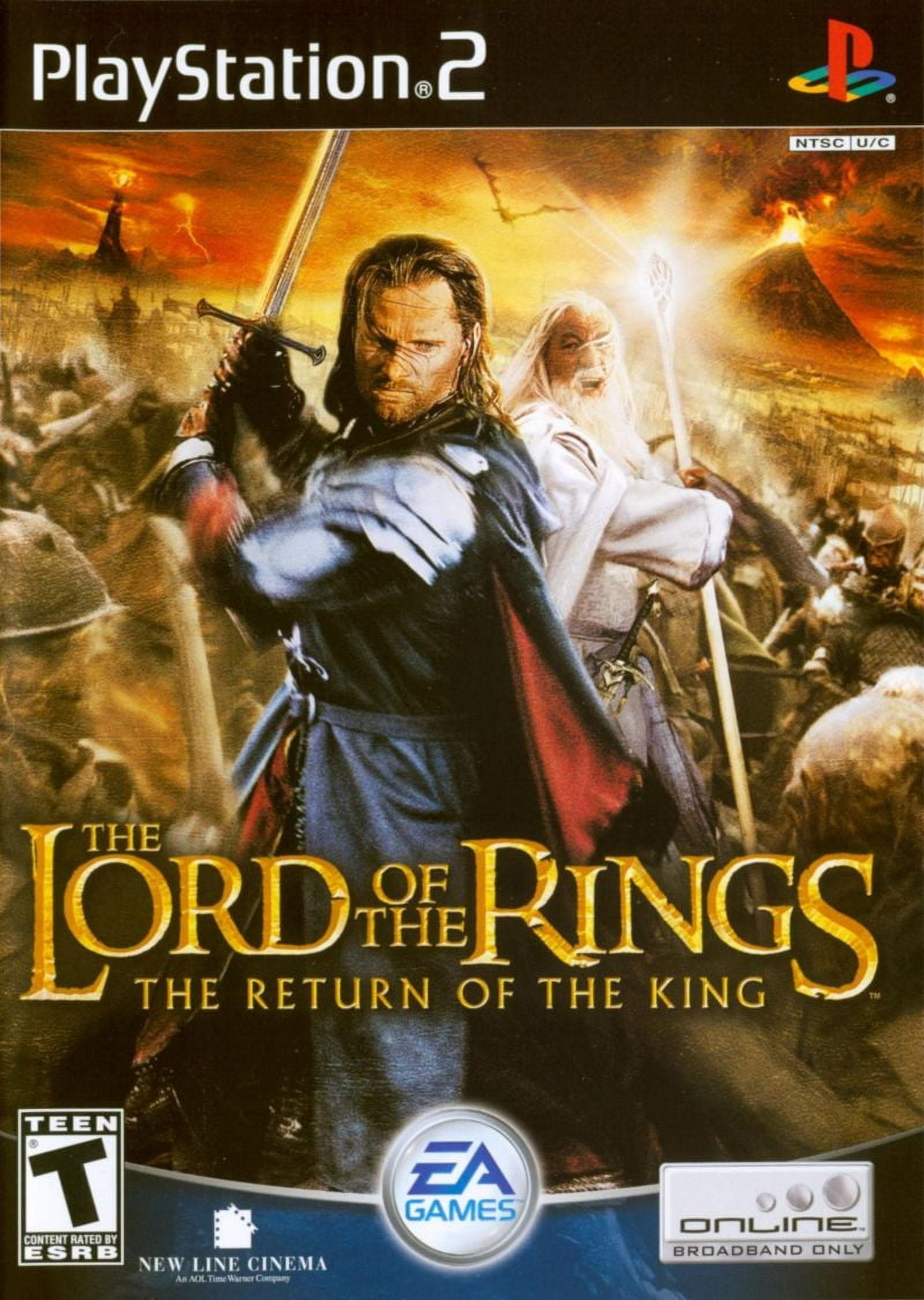 Jeu PS2 – Le Seigneur Des Anneaux : La Quête D’Aragorn (Sony PlayStation 2, Complet, Bon état)