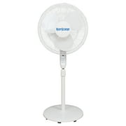 Hurricane Supreme 16 Inch Oscillating Stand Fan with Remote Control