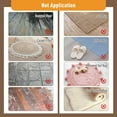 thumbnail image 4 of FuKuEn Tapis Antidérapant pour Sol Carrelé, Antidérapant Invisible pour Tapis Antidérapant Non Adhésif pour Sols en Bois Lavable Réutilisable 10x10cm 4 Pcs, 4 of 8