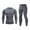 Gray, variant on Tracksuit Sets For Men 2 Piece Workout Outfits Men's Four Seasons Quick Drying Leisure Fitness Two Piece Long Sleeved Trousers