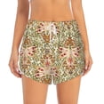 thumbnail image 4 of Lsque Colorful Paisley Printed Women's Running Shorts with Liner Pockets,Elastic Quick Dry Workout Athletic Gym Yoga Shorts,Womens High Waist Shorts-Large, 4 of 9