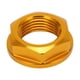 thumbnail image 2 of Tuerca del eje de la rueda delantera de la motocicleta M18x1.5 Reemplazo de aluminio para KAWASAKI KLX450R 08-19Oro, 2 of 12