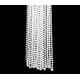 thumbnail image 2 of 10m Long Christmas Bead Chain - Christmas Shiny Bead Garlands - Christmas tree Decorations (White Pearl), 2 of 5