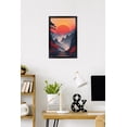 thumbnail image 2 of Andreas Magnusson - Sunset In The Mountains Wall Poster, 14.725" x 22.375" Framed, 2 of 5