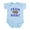 Sky Blue, variant on CafePress - Team Wombat II Infant Bodysuit - Baby Light Bodysuit, Size Newborn - 24 Months