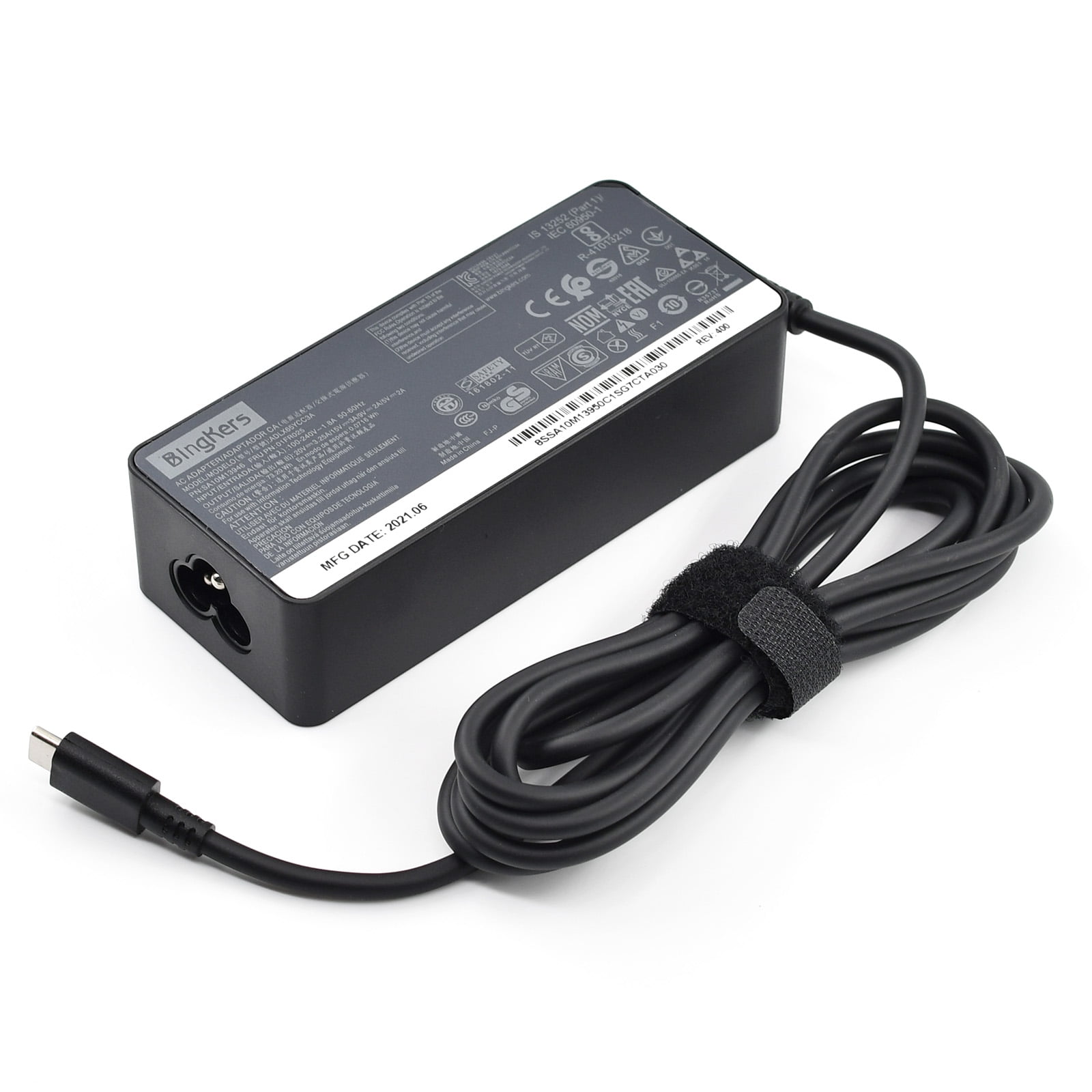 Chargeur USB-C 45 watts original pour Lenovo ThinkPad Yoga X390