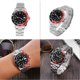 thumbnail image 2 of Winner Men's Automatic Mechanical Wristwatch Stainless Steel Strap Red and Black, 2 of 4