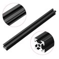 thumbnail image 3 of Applicable To 3D Printers And CNC Order Notes: Cut 200mm European Standard 2020 T-Slot Aluminum  Black, 3 of 8