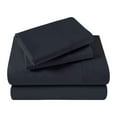 thumbnail image 2 of Superior Egyptian Cotton 400 Thread Count Deep Pocket Sheet Set, Olympic Queen Size, Navy Blue, 2 of 9