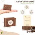 thumbnail image 2 of Exfoliating Coffee & Oatmeal Bar Soap 2 Pack, 2 of 8