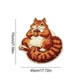 thumbnail image 3 of Hyknon Fall Thanksgiving Squirrels Rug, Cute Soft Plushes Thick Waterproof Bathroom Mat, Non-Slip Harvest Decor Floor Mat, Entryway Door Mat for Home Indoor Outdoor Bedroom Kitchen Decor 17.7"×27.6", 3 of 7