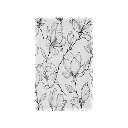 IAUYY Retardant PC Material Unused Outlet Cover Switch Plate Covers Easy DIY Installation with Screws Light Switch Cover Plate Magnolia