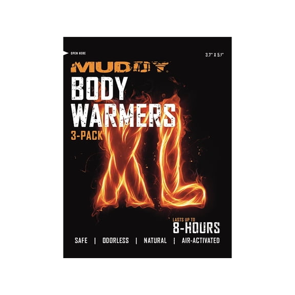 Muddy Outdoors XL Body Warmer 3PK