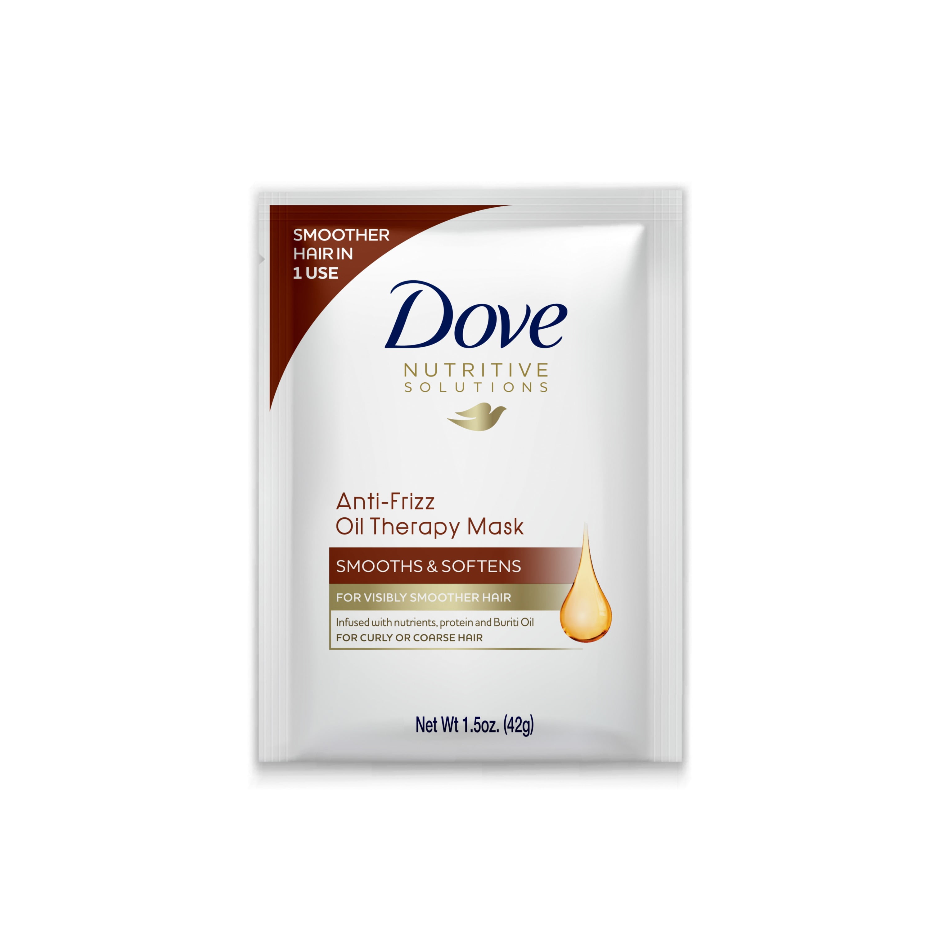 Dove Nutritive Solutions 1.5 Fl. Oz. Anti-Frizz Oil Therapy Mask