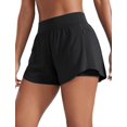 thumbnail image 1 of Shorts CRZ YOGA Doble Capa con Bolsillos Laterales con Cierre y Entrepierna de 3", 1 of 6