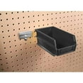 thumbnail image 2 of Triton Products® 7-3/8 In. L x 4-1/8 In. W x 3 In. H Black Polypropylene Hanging Bin & BinClip Kit, 4 Pack, 2 of 2