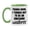 White/Light Green, variant on Waitress Gift For Mom Mug, Funny Mom Gift, 11Oz Or 15Oz White Ceramic Coffee Cup
