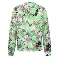 thumbnail image 4 of GXIPO Zip Up Fall Outfits for Women 2024 Jackets Long Sleeve Trendy Casual Loose Outwear with Pockets Green L, 4 of 5
