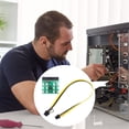 thumbnail image 2 of 1 Establecer el adaptador de la placa de minería de la fuente de alimentación del servidor PSU y el cable de 6 pines a 8 pines, 2 of 6