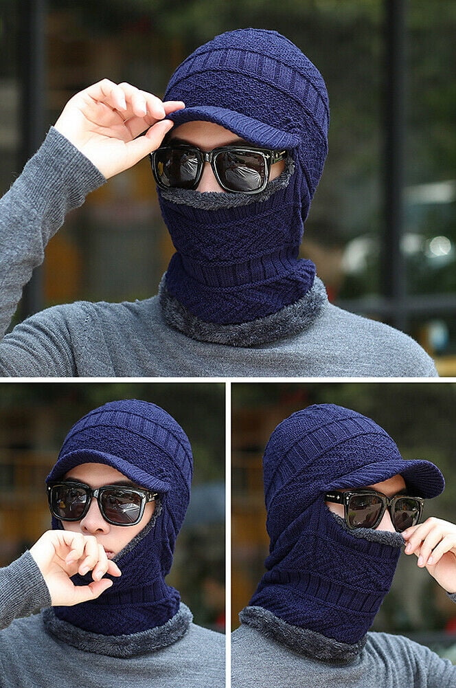Balaclava Beanie Motorcycle Cycling Hood Hat Face Mask UV