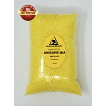 Sunflower Wax Organic Vegan 100% Pure Pastilles Beads 16 oz, 1 lb