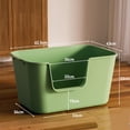 thumbnail image 4 of Caja de arena para gatos TownTime, extra grande, lados altos, 24,60 de largo x 16,92 de ancho x 12,99 de alto, 4 of 7