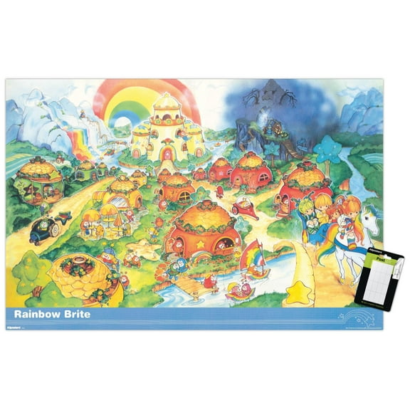 Rainbow Brite - Rainbow Land Wall Poster, 14.725" x 22.375"