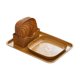thumbnail image 2 of Platos desechables con acabado de madera | Bandejas de cartón resistentes para postres, aperitivos y cenas familiares, 2 of 6
