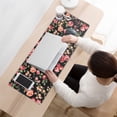 thumbnail image 3 of Long Mouse Pads for Desk,Pioneer Flower Floral Print Pattern Desk Mats on Top Of Desks, Desk Mouse Pad Extra Large with 3mm Non-Slip Base and Stitched Edge for Gaming,Office,Work,Home 31.5"x11.8", 3 of 6