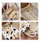 thumbnail image 4 of Bolso de lona con forma de oso, bonito bolso con grafiti japonés, bolsa para el almuerzo para estudiantes, 4 of 5