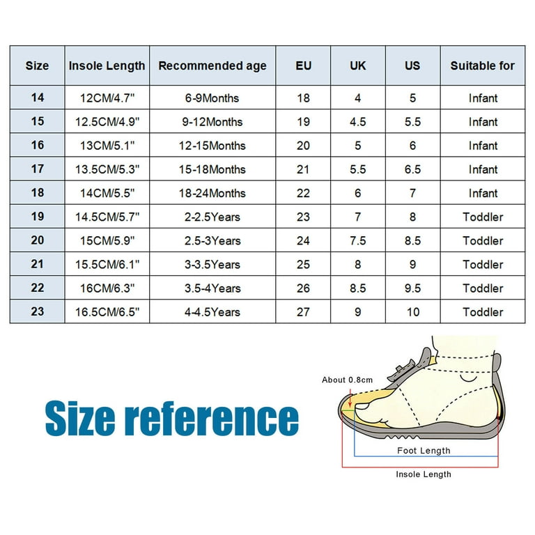 Infant shoes size 6
