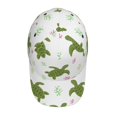 thumbnail image 4 of Daiia Cute Turtle print Baseball Cap Men Women Golf Dad Hat Adjustable Original Classic Low Profile Hat Unconstructed Plain Cap, 4 of 9