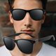 thumbnail image 4 of Gafas de sol polarizadas Gafas de sol redondas Gafas de sol antideslumbrantes para hombres, 4 of 6