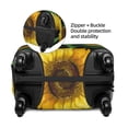 thumbnail image 4 of Bixox Washable Sunflower Printed Luggage Cover, Fashion Suitcase Protector Fits for Medium luggage, 4 of 8