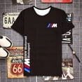 thumbnail image 4 of 2024 Nuevas camisetas de manga corta de BMW para hombres y mujeres jóvenes Ropa de verano para entusiastas de los automóviles BMW Tops estampados de moda de talla grande, 4 of 5
