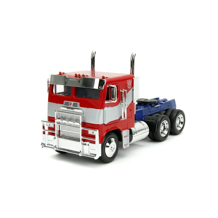 TRANSFORMERS OPTIMUS PRIME ミニカー　1/24 Amazon.com: JADA Transformers The Last Knight 1:24 Optimus