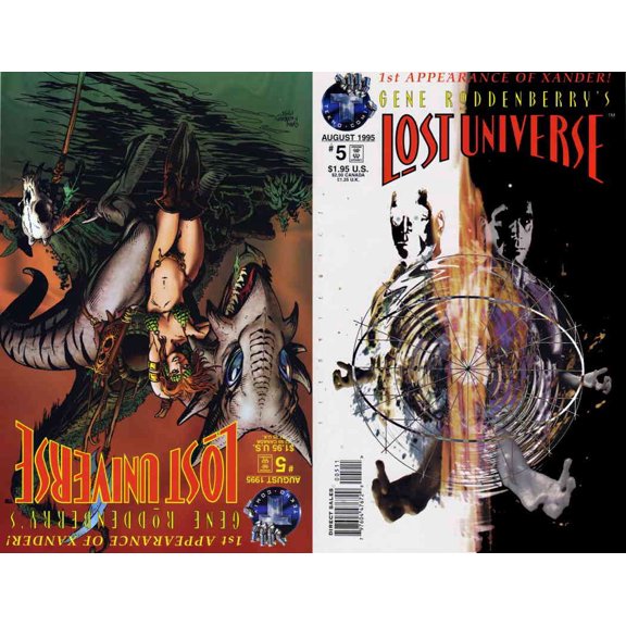 Lost Universe (Gene Roddenberry's ) #5 VF ; Tekno Comic Book