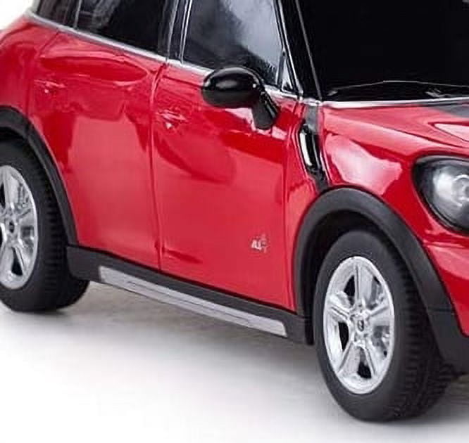PlayWorld 1/24 Mini Cooper Car, s Xmas Gifts for Kids, 1:24 Electric Mini Toy Vehicle (Red)