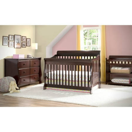 Delta Children Canton 4 In 1 Convertible Crib Dark Delta Canton 4 In 1 Convertible Crib Espresso Cherry