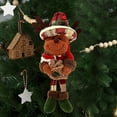thumbnail image 5 of Hwkond Christmas Indoor Decorations Christmas Tree Decoration Hanging New Snowman Doll Christmas Holiday Window Decoration High Hat Doll Small Hanging Gift, 5 of 5