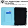 thumbnail image 3 of Dteck Case for New Fire Max 11 Tablet (13th Gen, 2023 Release) - Cute Synthetic Leather Fold Stand Wallet Flip Cute Kindle Fire Max 11 Auto Sleep Wake Smart Cover for Kids,Sand, 3 of 5